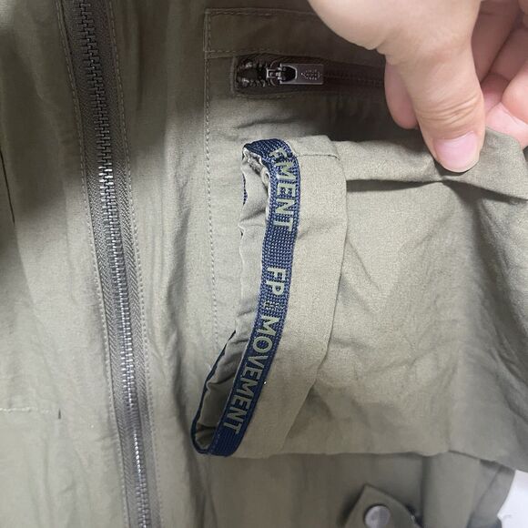 FP Movement Coverall Jumpsuit Mesmerize Me Utility Green sz XS NWOT - Picture 13 of 15